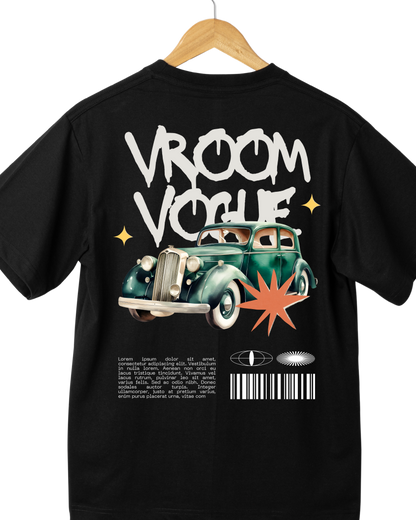 VROOM VOGUE Premium Oversized T-shirt